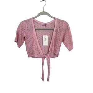 Calypso girls cardigan size 8 NWT